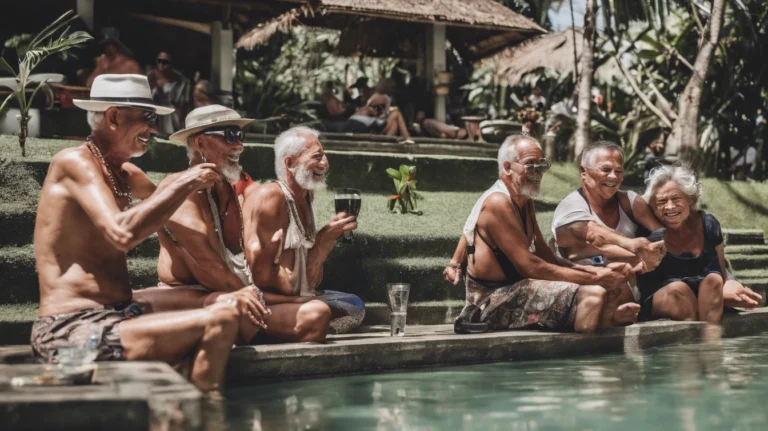 people with retirement visa in Bali