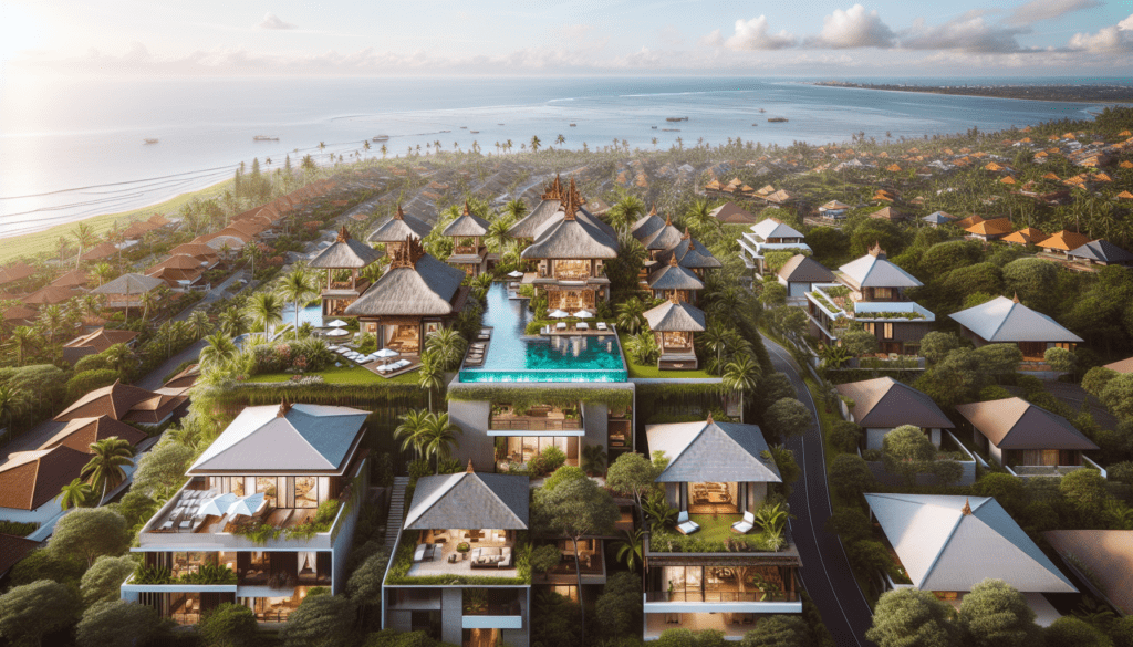 Villas and apartments for investment in Bali. Project from property developer in Tabanan.